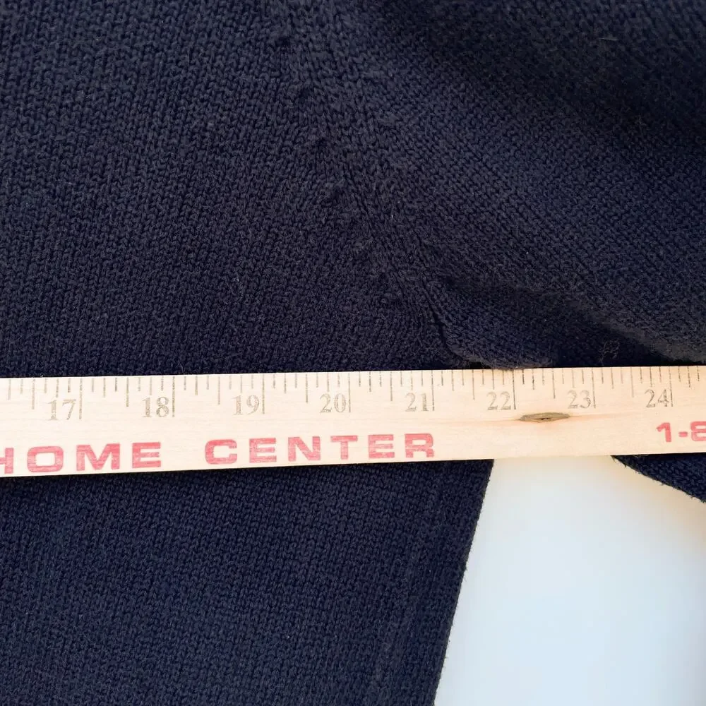 Vintage 90s Brooks Brothers V-Neck Sweater‎ Sz L Cotton Minimalist Quiet Luxury